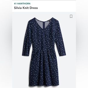 41 Hawthorn long sleeve dress with pockets size small